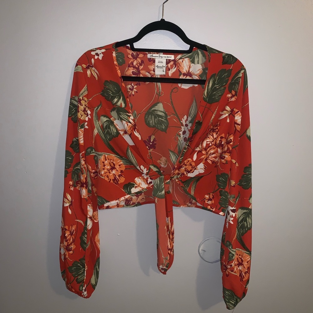 Floral Crop top